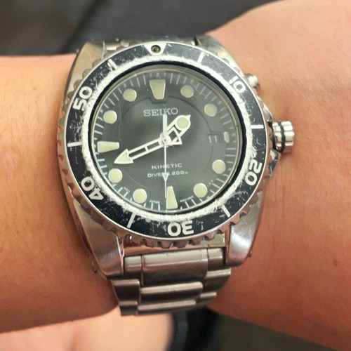 Seiko kinetic diver 200m - seiko,
