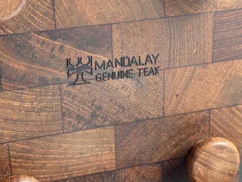 Vintage mandalay genuine teak - mandalay,