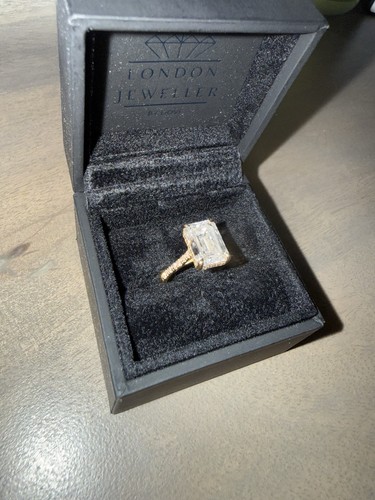 18ct yellow gold - gold, solitaire