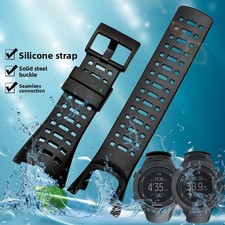 Quality Rubber Silicone Watch Strap Outdoor Sports Band for Suunto Ambit 1/2/3