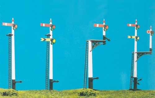 Gwr square post signals - square,