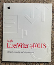 Apple LaserWriter 4/600PS Setting up, Connecting, and using your Printer