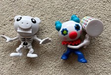 2 x Official PIGGY Series 2 Mini Figures Clowny and Skelly Roblox Game Toy DLC
