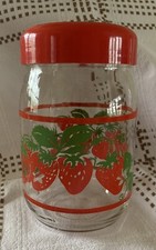 Vintage Lidded Glass Jar