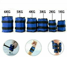 Ankle Weights Adjust Leg Wrist Strap Running Training Fitness Gym Straps 1-12KG