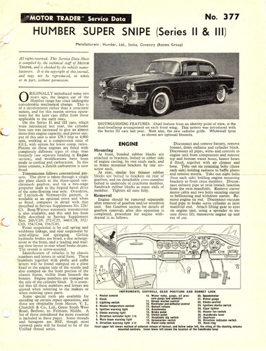 Humber super snipe - snipe, 11