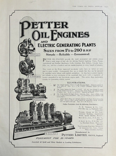 Petter ltd yeovil england oil - ltd,
