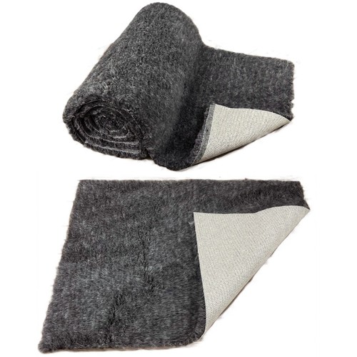 Grey 100 wool vet bedding - 100%,