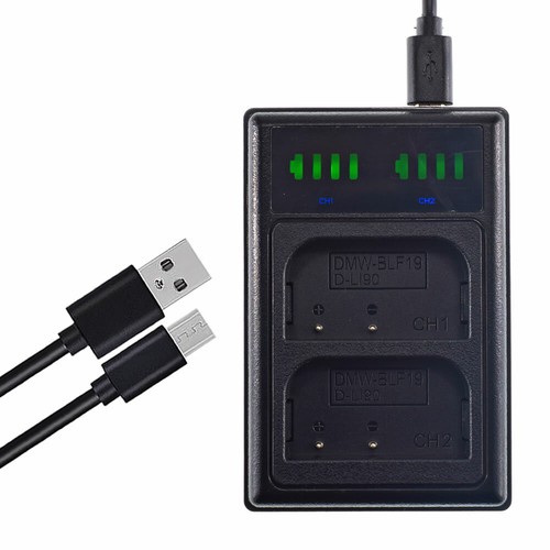 Usb li90 battery charger - battery, for