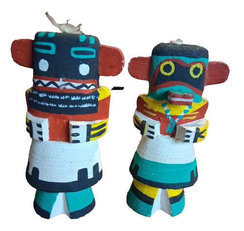 Warrior kachina doll probably - kachina,