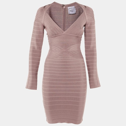 Herve leger dusty pink - leger, knit