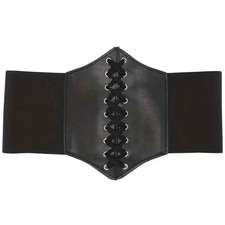 Women Ladies Wide Corset Belt