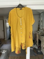 Sarah Santos Linen Tunic Size