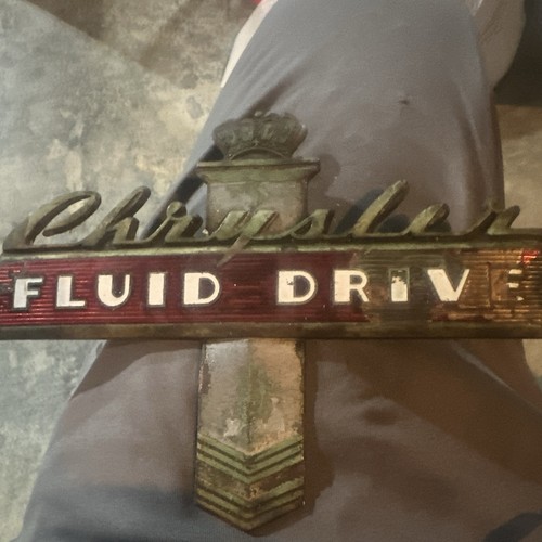Vintage chrysler fluid drive - vintage,