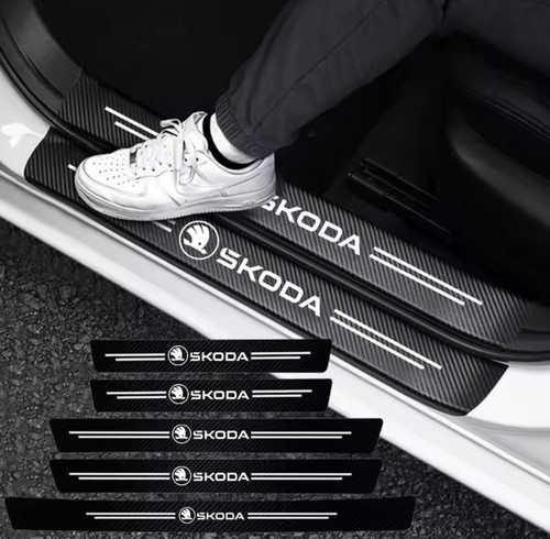 5pc skoda door sill - 5pc, car