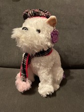New,westie dog soft cudfly toy
