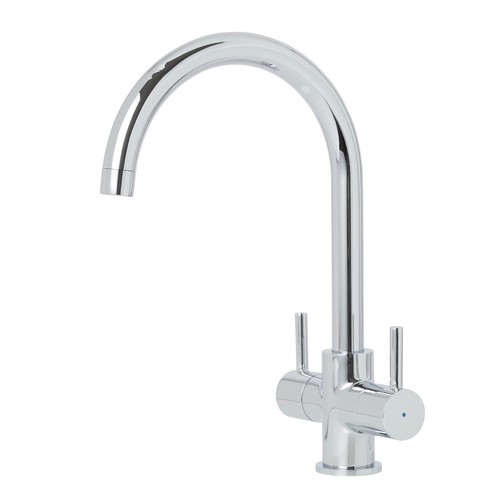 Kitchen sink tap mixer - sink, chrome