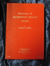 DICTIONARY OF HAMMOND ORGAN