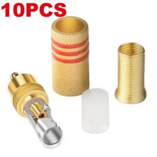 10PCS RCA Phono Male Plug