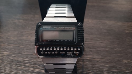 Seiko calculator watch - calculator,