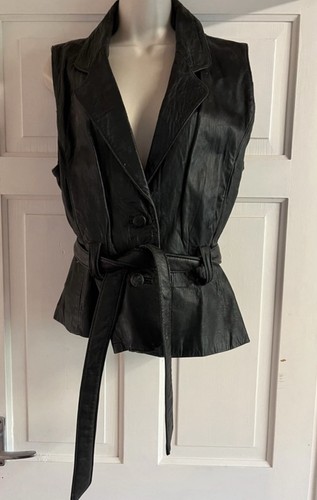 Vintage leather belted - vintage,
