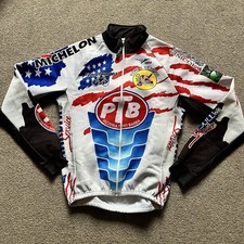Cycling Jersey Jacket Size M Vintage Long Sleeved Pirata
