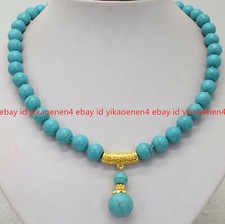 Natural 10mm Blue Turquoise