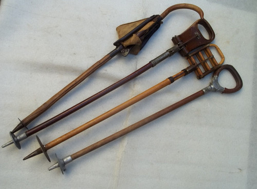 Vintage shooting sticks - shooting, x