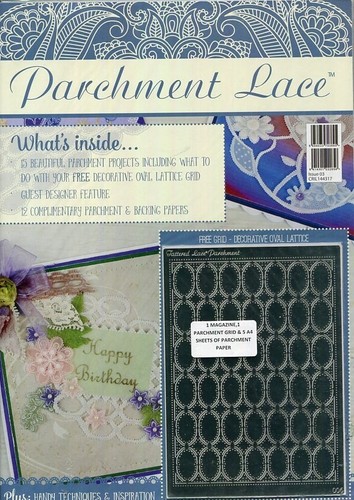 Parchment lace magazine plus - parchment,