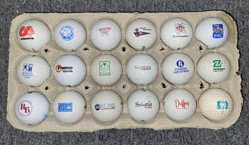 Logo golf balls - golf,