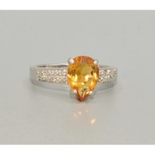 Super 9ct white gold heavy