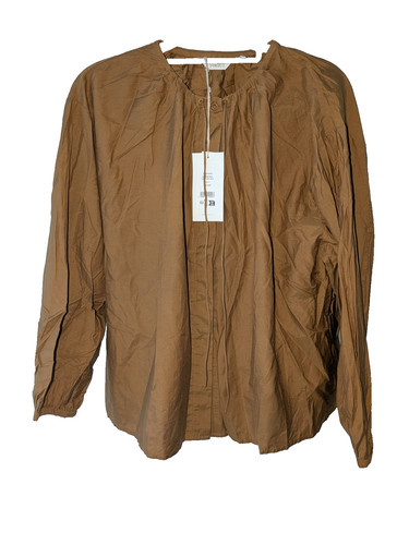 Toast gathered neck cotton - gathered,