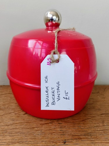 Vintage 1960s insulex red ice - vintage,
