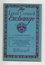 LOCAL COUNCIL EXCHANGE BOOKLET