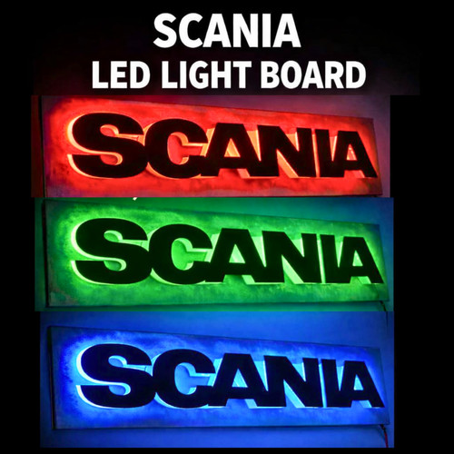 Scania led bulkhead sign - sign, 1