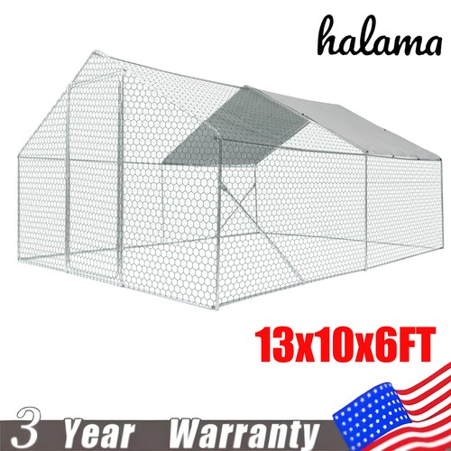 10ft metal walk chicken - walk-in,