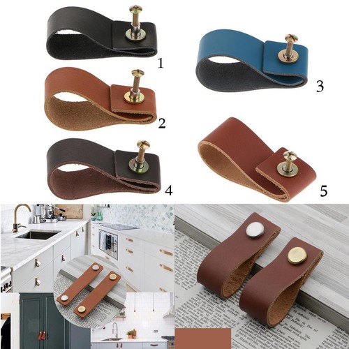 Soft leather door - soft, knobs