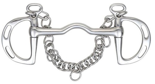 Shires slotted cheek port - shires,