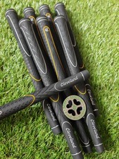 4x Cleveland Universal Pro Black Golf Grip NEW Std Grips FREE BALL MARKER