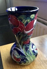 Moorcroft Helen Vase Poppy