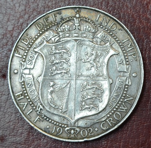 1902 edward vii - 1902, silver