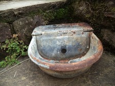 Water Bowl Cattle Sheep Drinker trough Garden Planter Galvanized Selfill