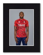 8X6 Mount Jofra Archer signed