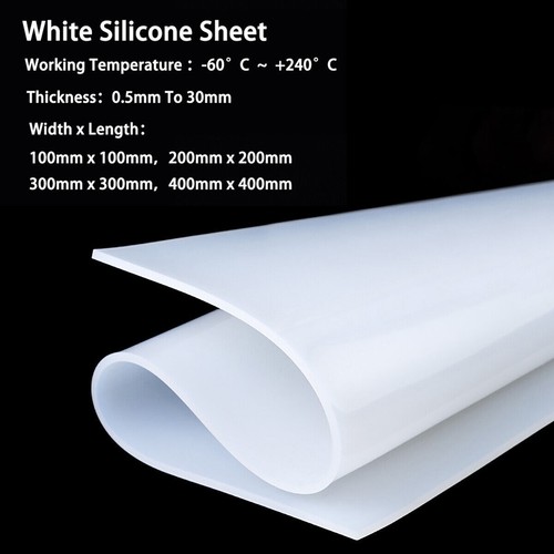 Sizes high tempwhite silicone - sizes,
