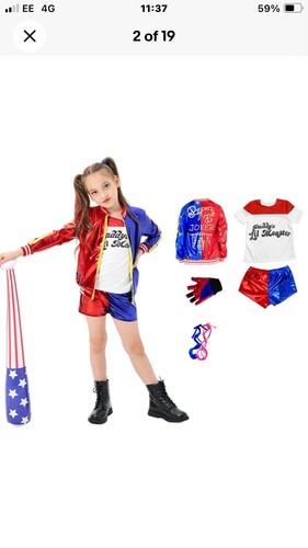 Kids girls suicide squad - uk,