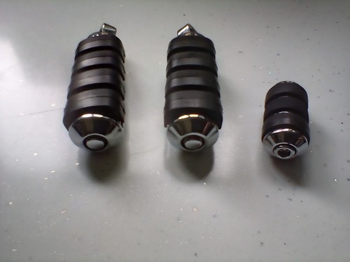 Chrome footrests and - , gear