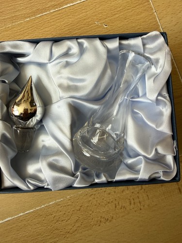 Sterling silver topped glass - sterling,