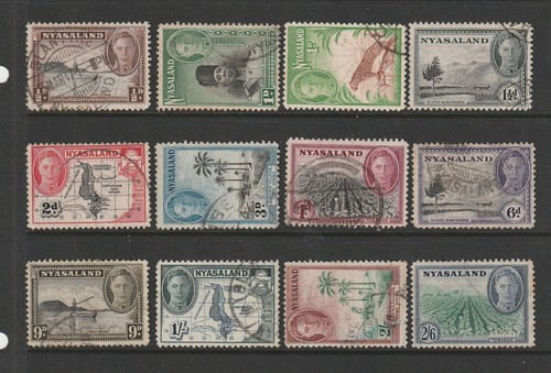 Nyasaland 1945 gv1 - 1945, short
