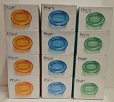 PEARS SOAP BLUE -GREEN-ORANGE ORIGINAL 125G X 6 BARS OR 12 BARS