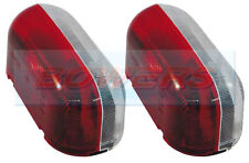 2x Jokon Red White Side Marker Lights Lamps Swift Bailey Coachman Sprite Caravan